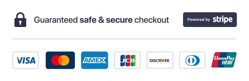 Guaranteed safe and secure checkout